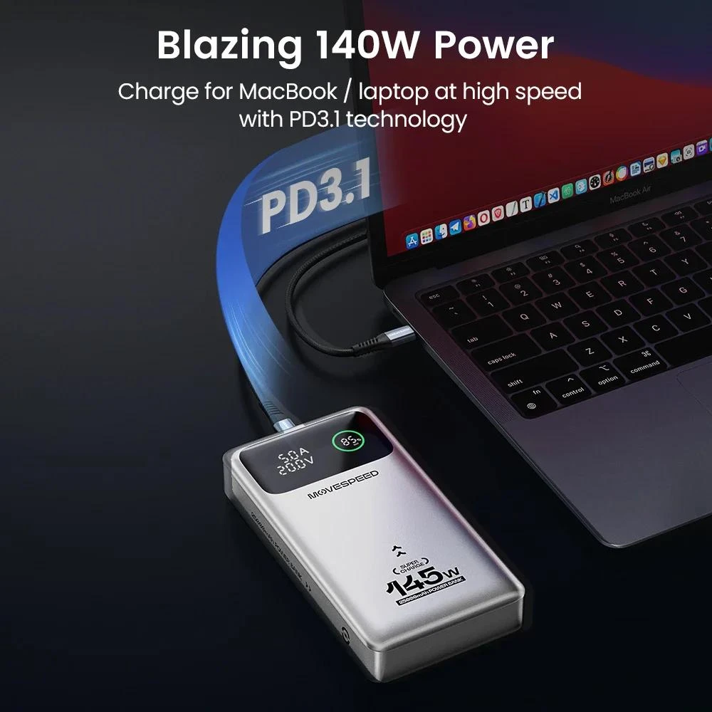 MOVESPEED M25 PRO 25,000mAh 145w - photo 5