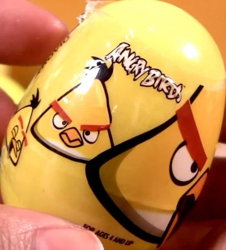 Angry Birds Yellow Egg Toy
