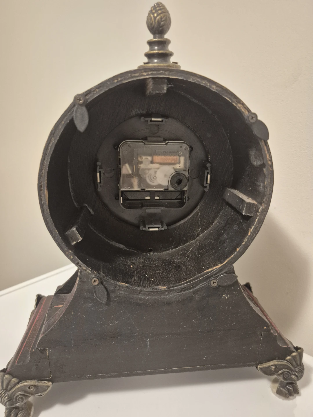Vintage Mantel Clock 🕰 with Duracell Battery - photo 3
