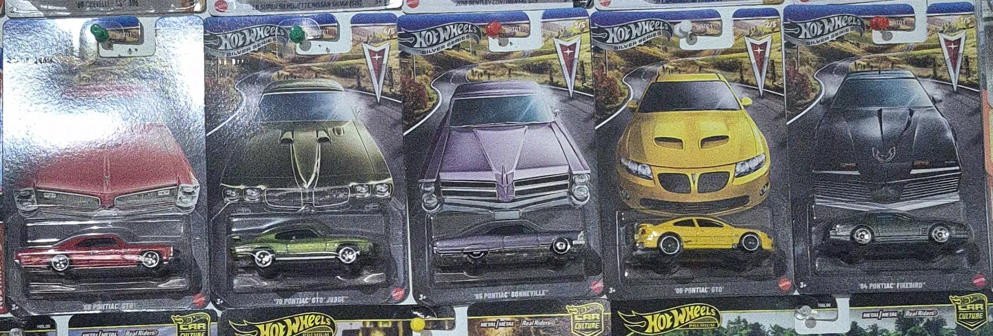 Hot Wheels Vintage Collector Cars - Assorted Models