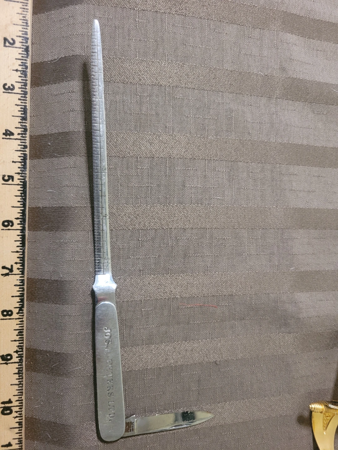 Jos. A. Peters Ltd. Letter Opener & Miniature Sword - photo 5