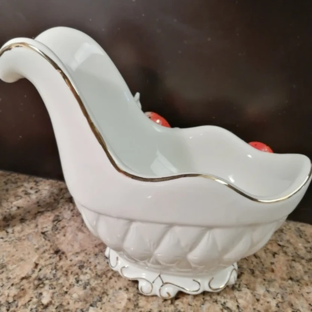 new Ceramic Strawberry Wine Bottle Holder - photo 4