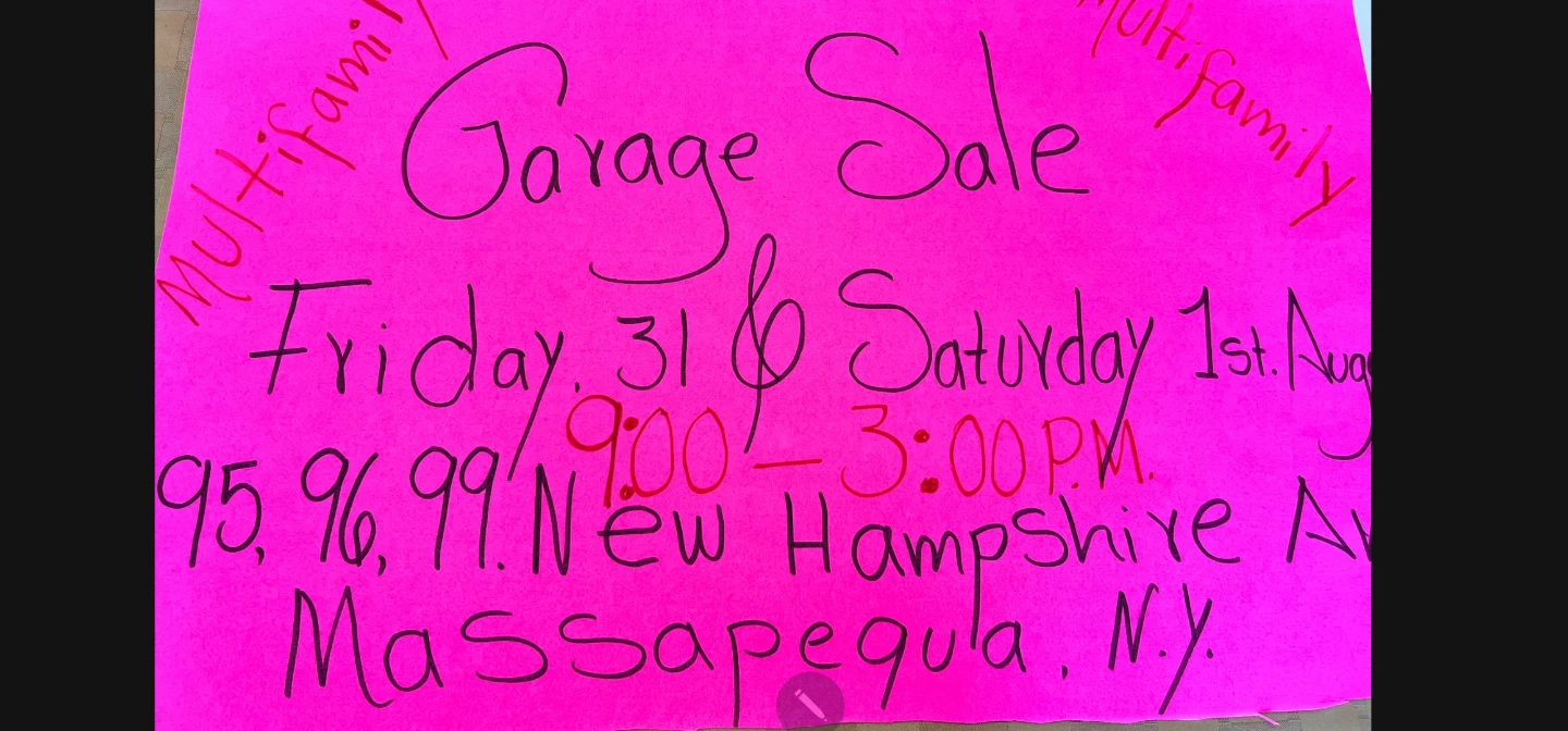 Yard sale