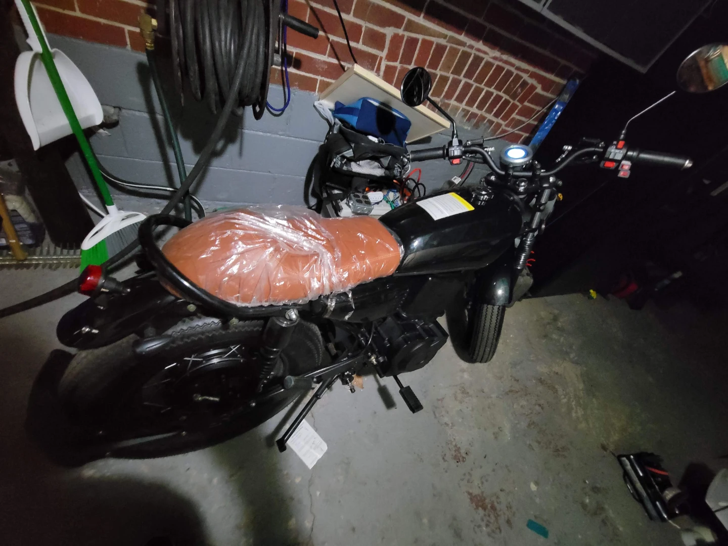 Black Electric Motorcycle - photo 2