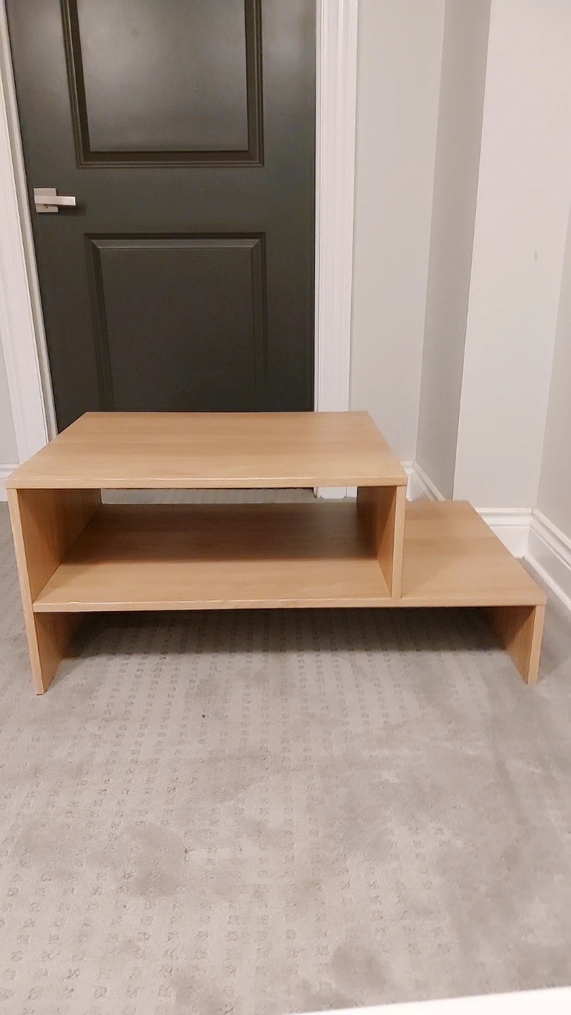 Wood Coffee Table with Storage