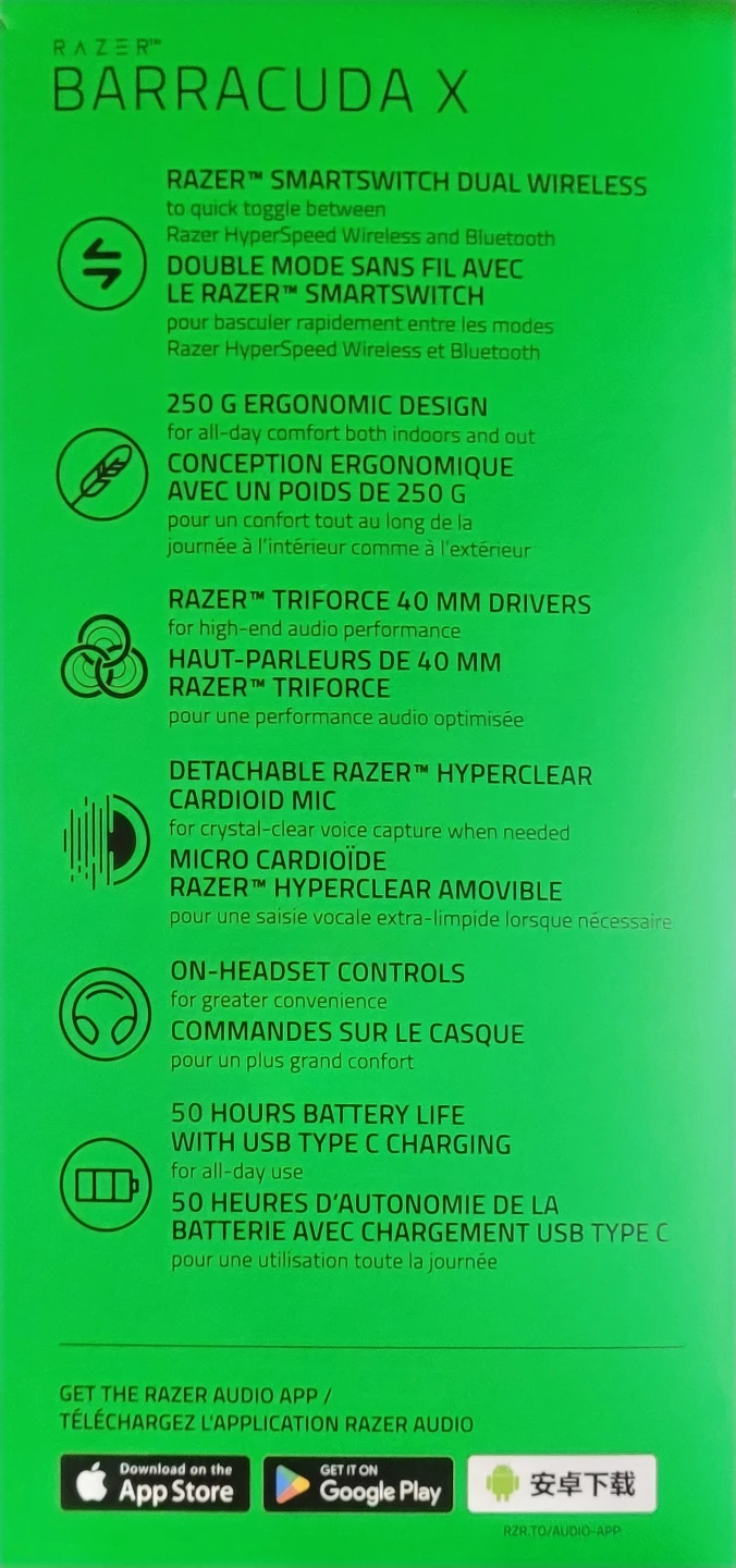 Razer Barracuda X Wireless Gaming Headset - photo 2