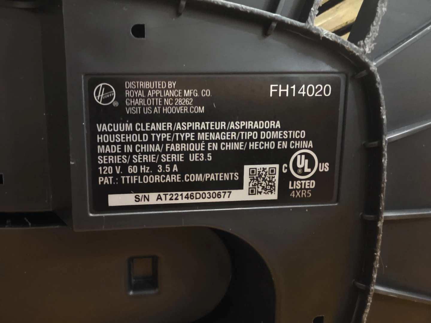 Hoover CleanSlate Portable Carpet Cleaner FH14020 - photo 5
