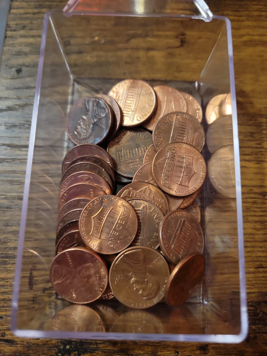 Collection of US Pennies