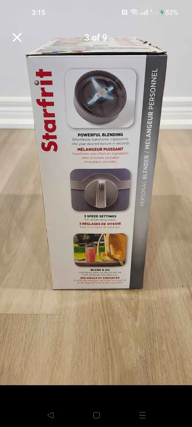 Starfrit Personal Blender, - photo 3