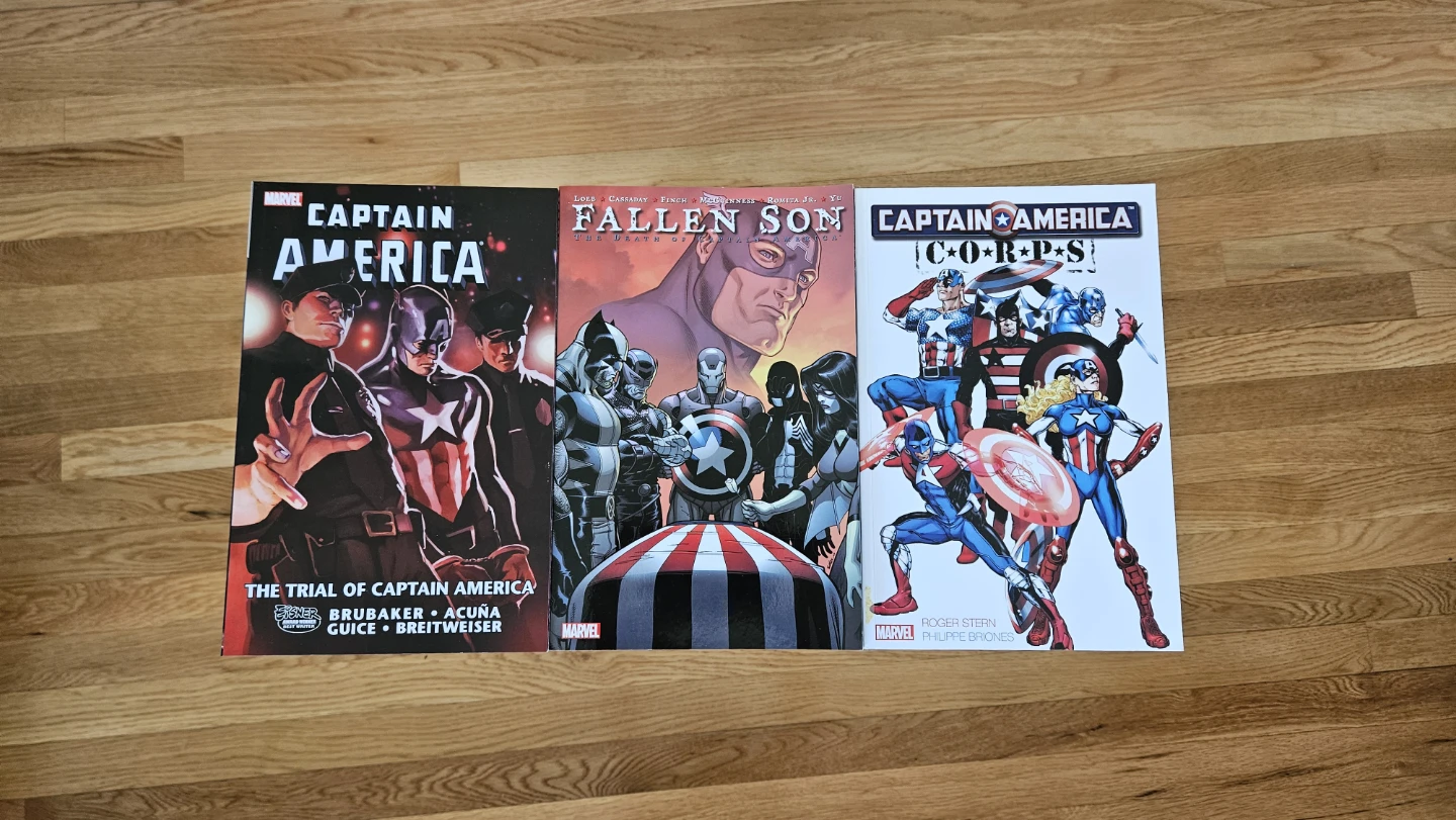 Marvel Captain America Comic Books