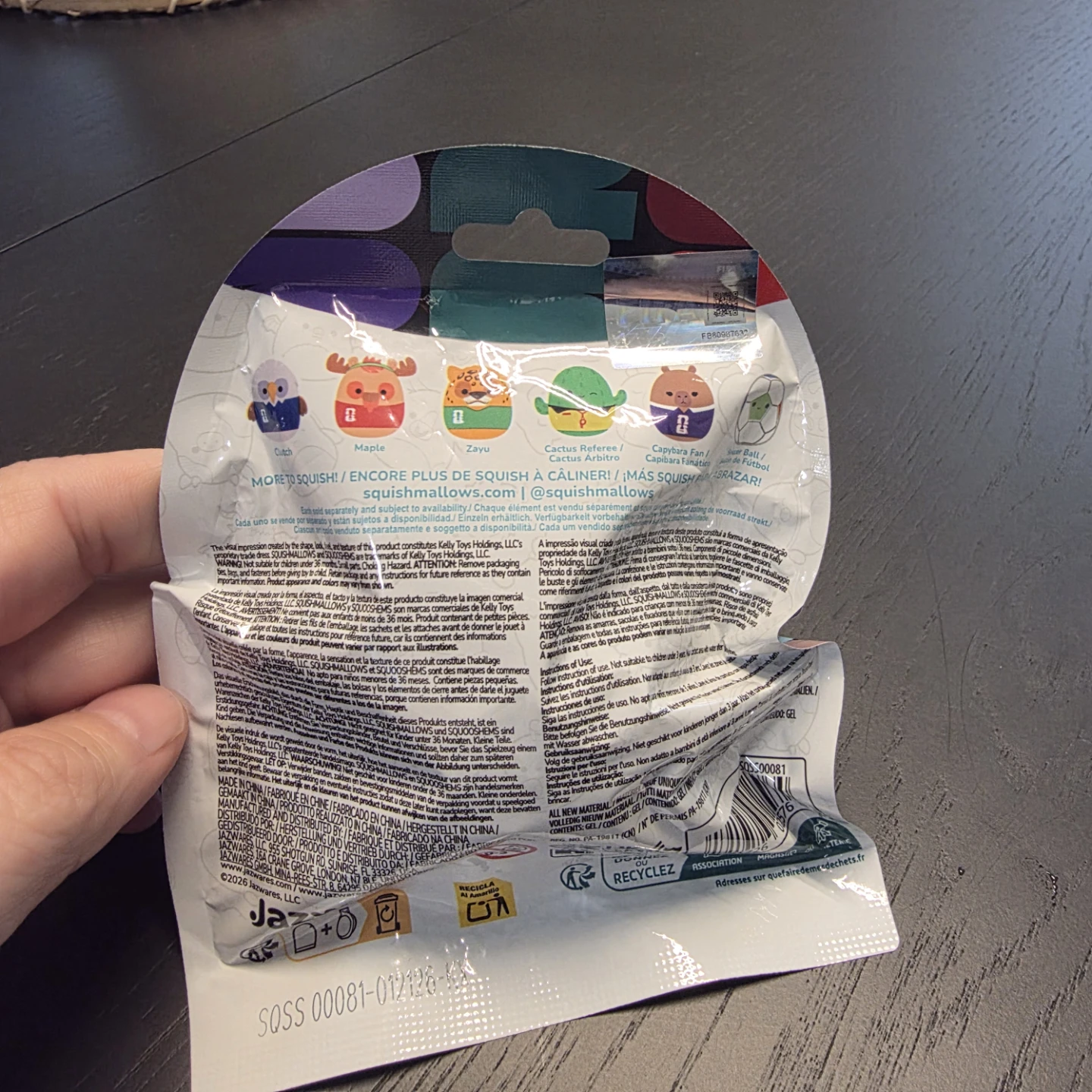 Squishmallows Squooshems FIFA Toy 3 for $15 - photo 4
