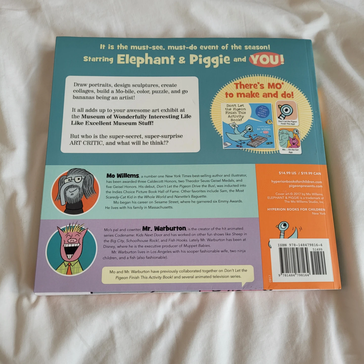 Piggie and Gerald Activity book: We Are in an ART-ivity Book! - photo 2