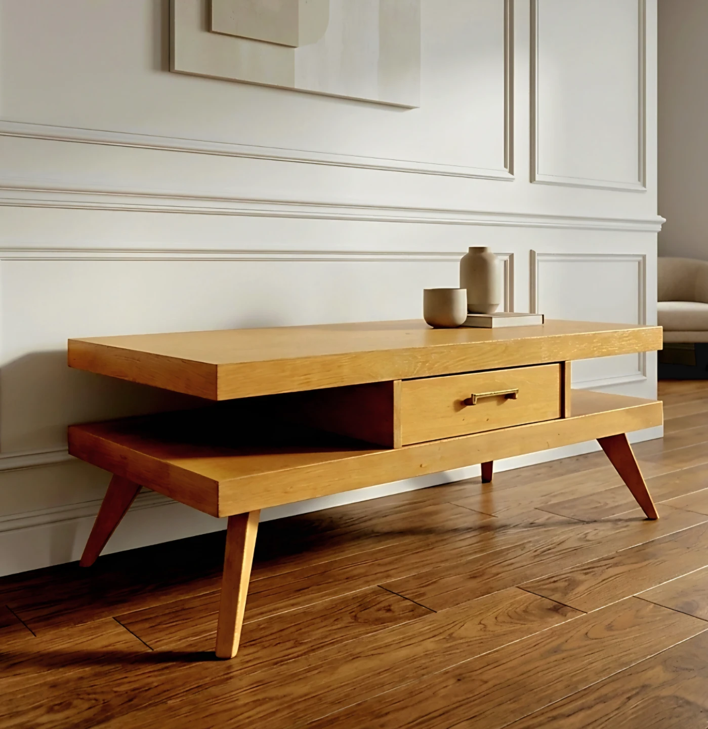 MCM Credenza/ TV Bench (48" × 20" × 20")