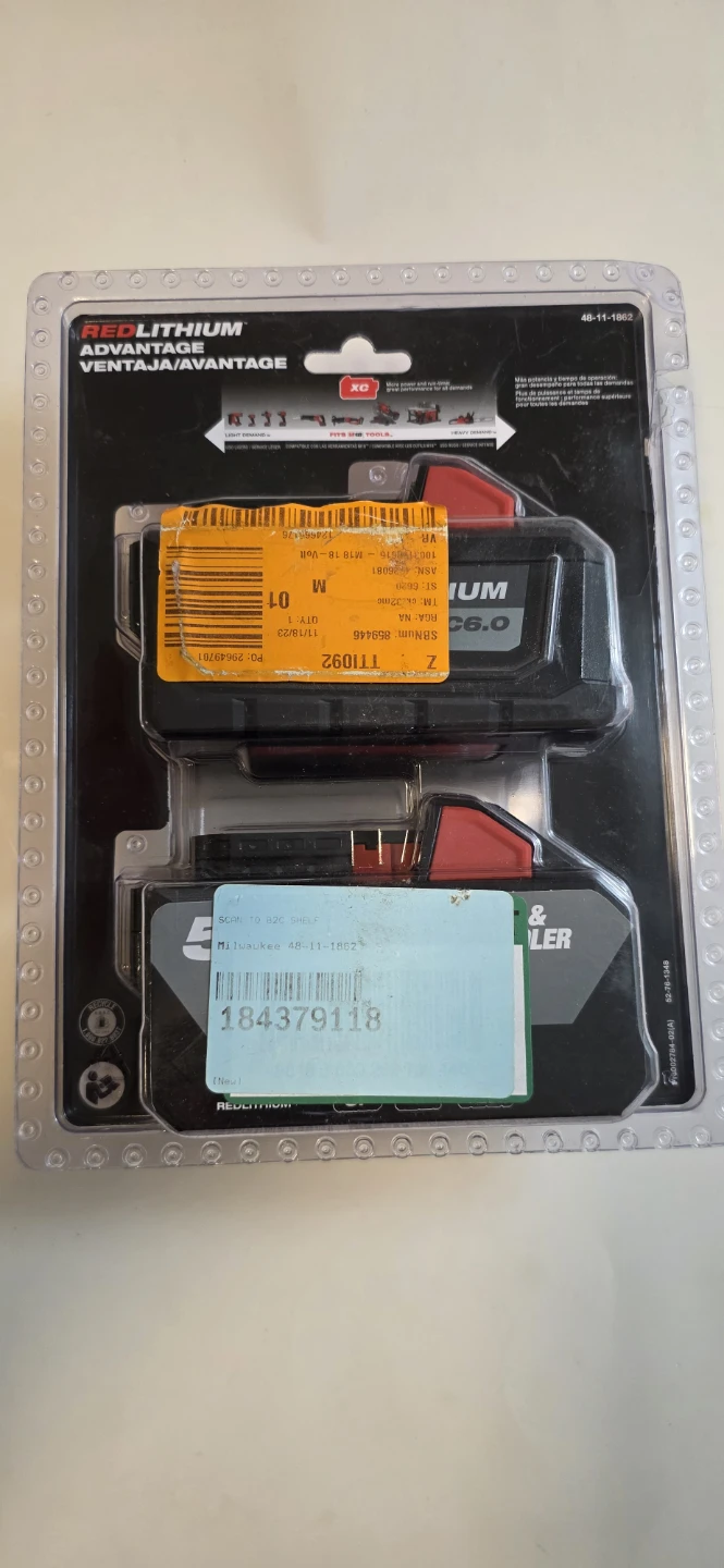 Milwaukee M18 REDLITHIUM HIGH OUTPUT XC6.0 Batteries (2-Pack) - photo 4