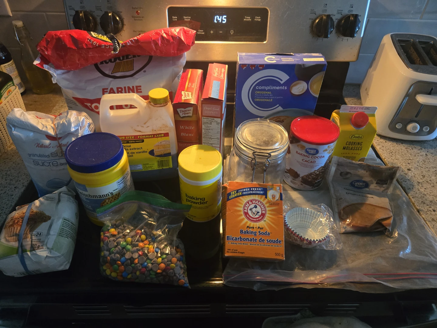 Baking supplies