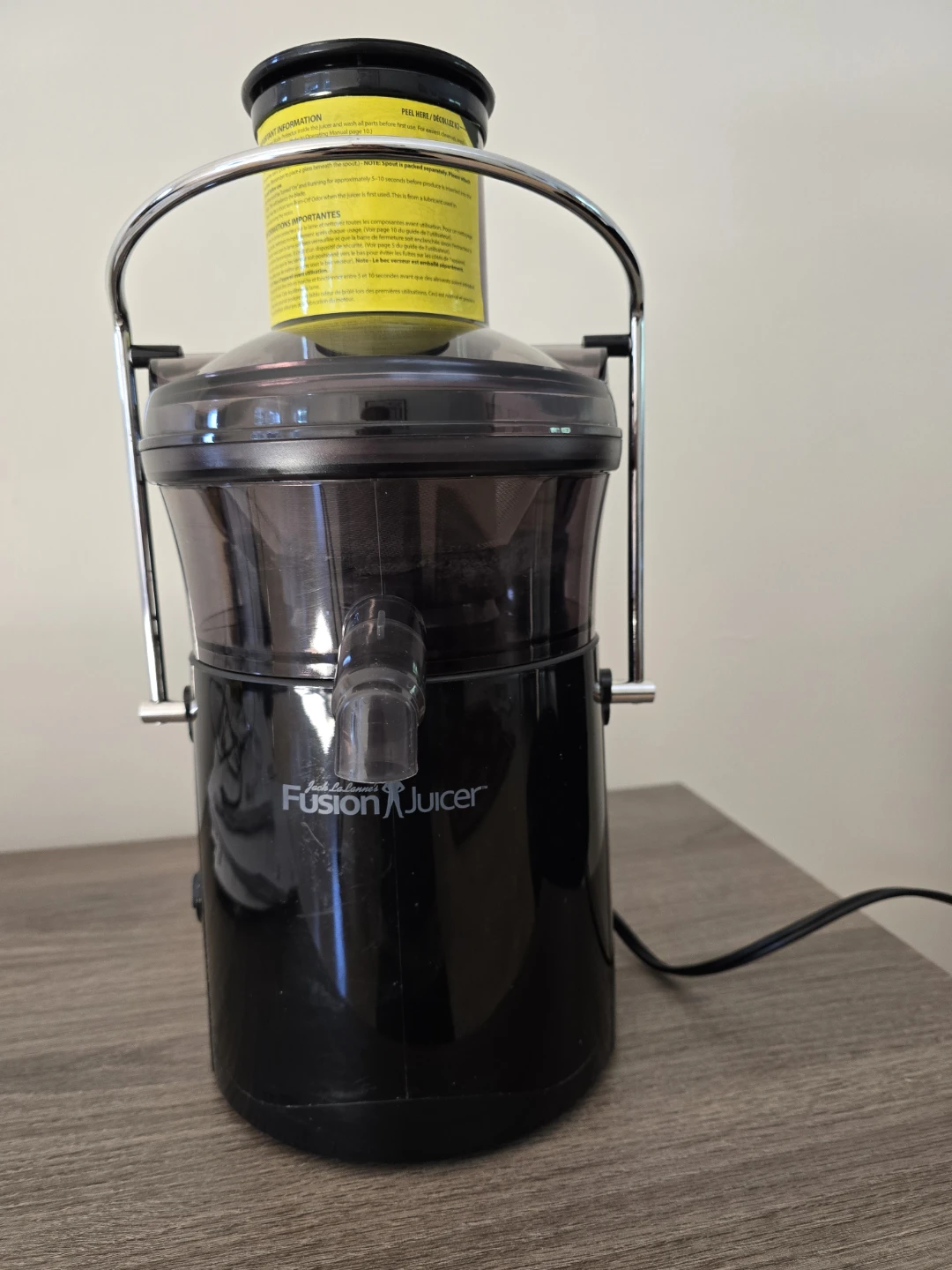 Jack LaLanne's Fusion Juicer