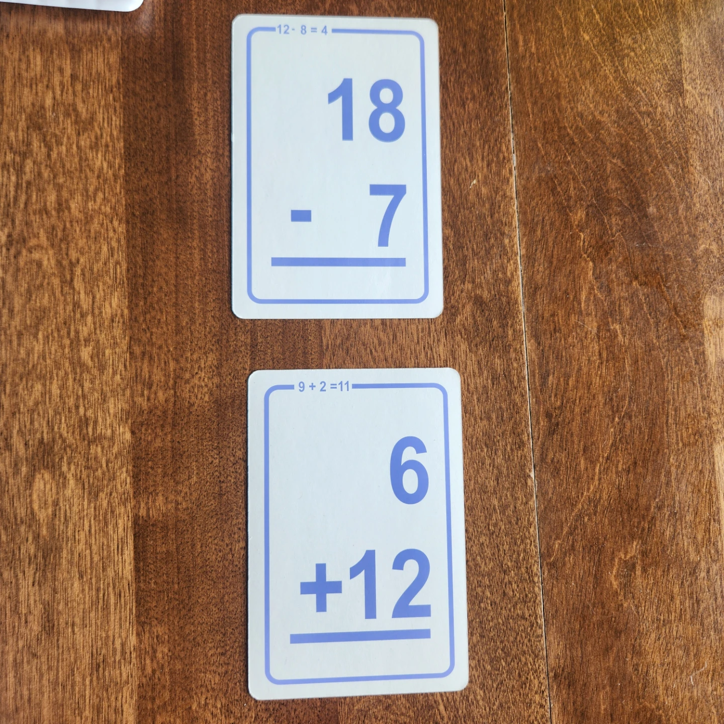 Addition and Subtraction flash cards - photo 5