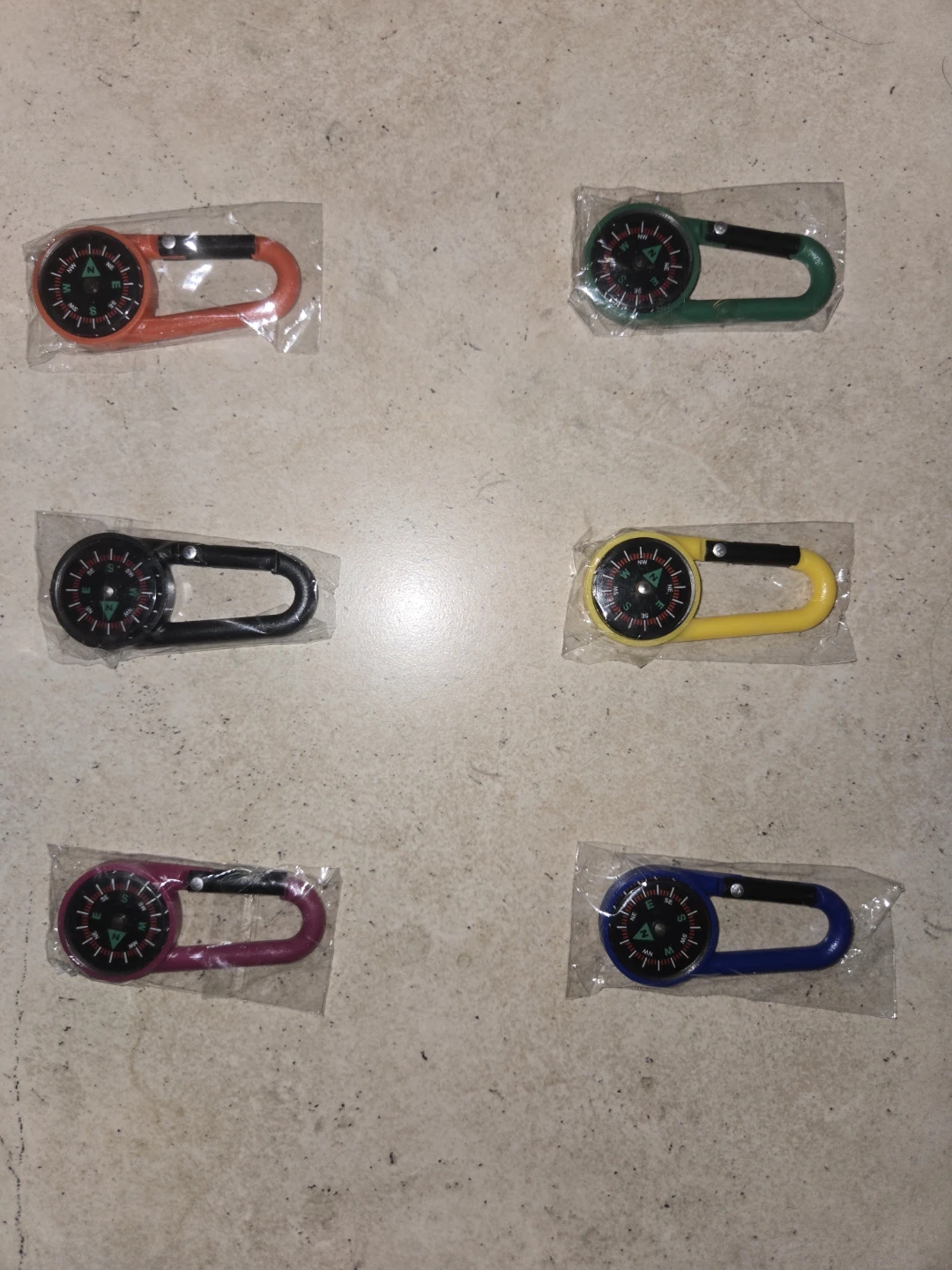 Carabiner Compass (Choose from 6 colours) - photo 4