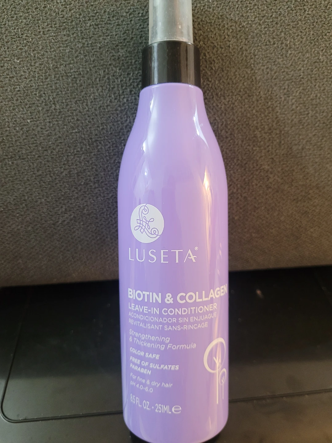 LUSĒTA Biotin & Collagen Leave-In Conditioner 251ml