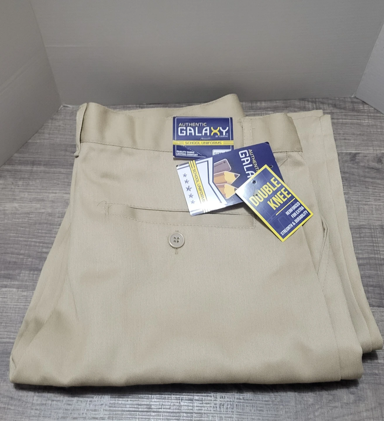 Authentic Galaxy Double Knee School Uniform Pants