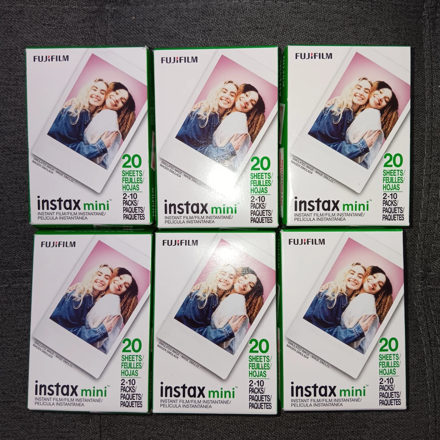 Fujifilm Instax Mini Instant Film 6 x 20-Sheet Packs