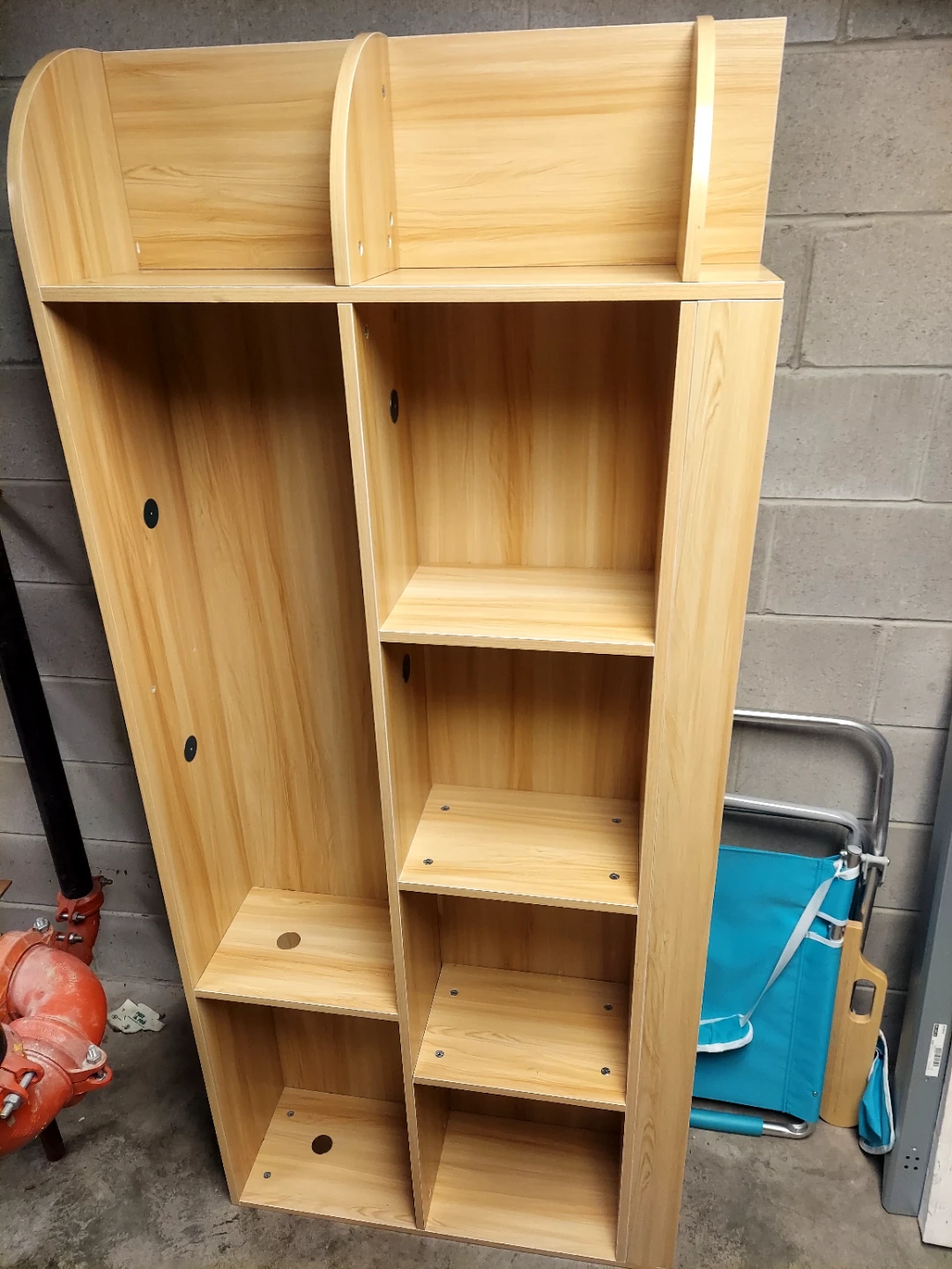 Wooden Shelves tv stand - photo 2