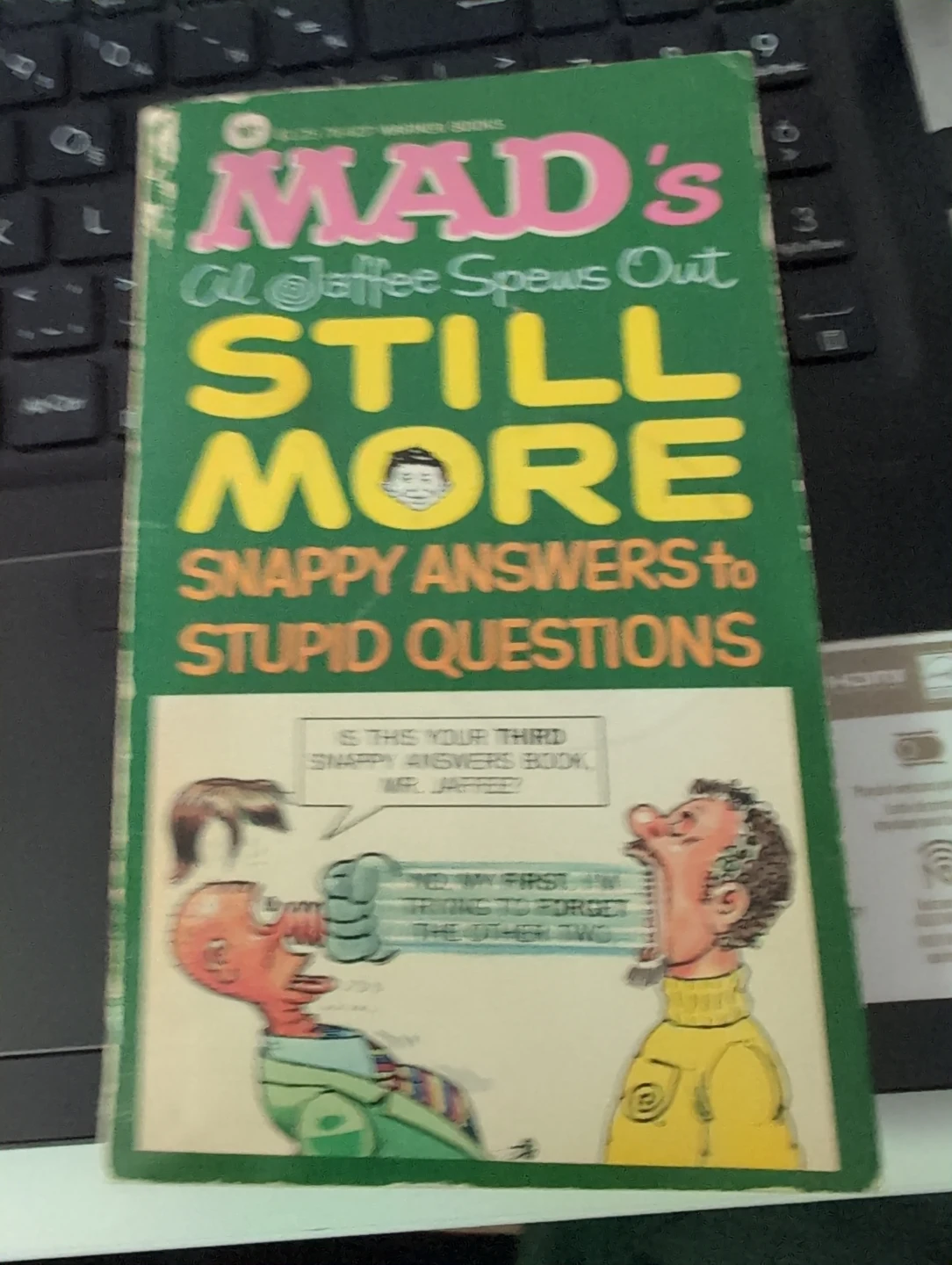 MAD's Al Jaffee Spews Out  Snappy Answers to Stupid Questions