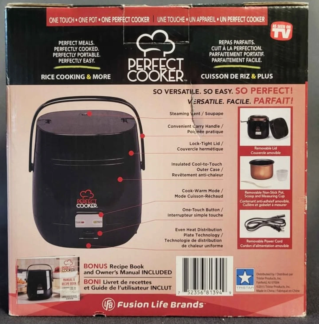 Perfect Cooker One-Touch Rice Cooker - photo 2