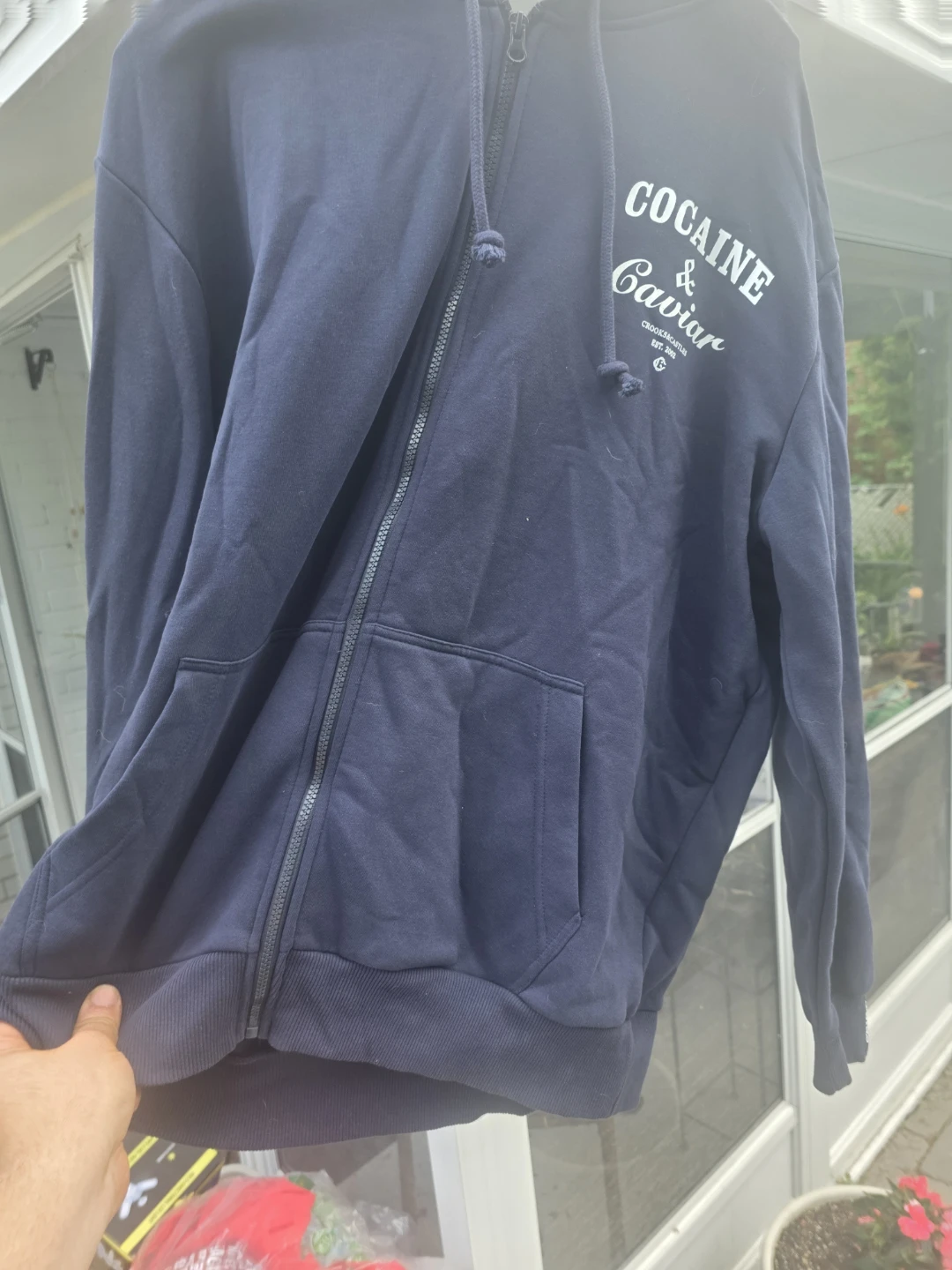 Crooks & Castles Cocaine & Caviar Zip-Up Hoodie