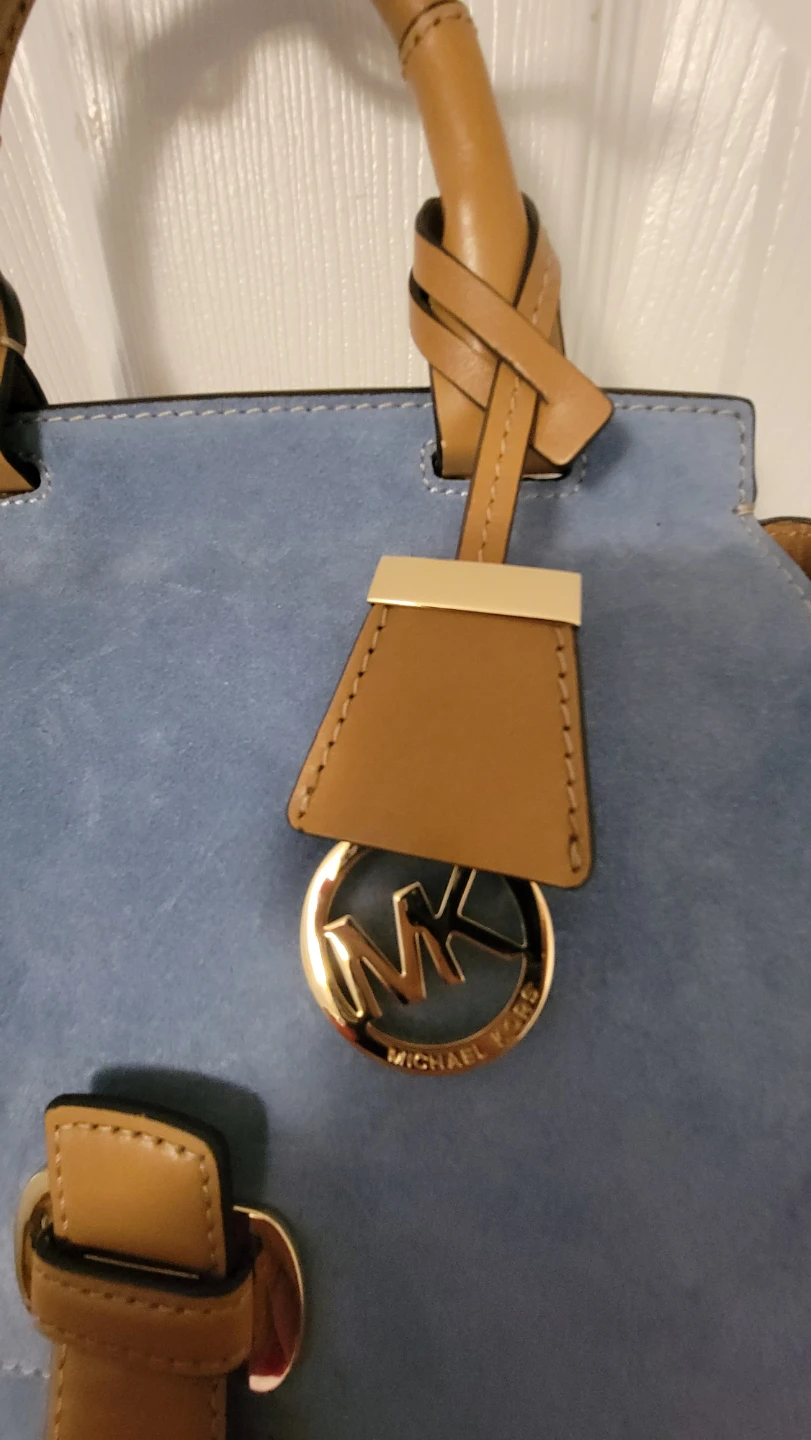 Michael Kors Suede & Leather Backpack - photo 4