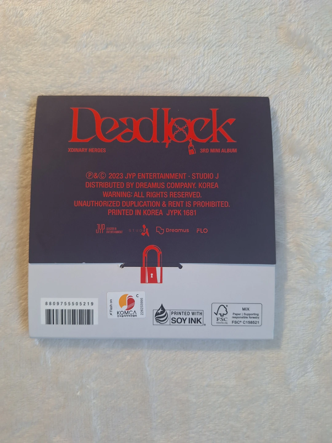 Xdinary Heroes 3rd MINI ALBUM [DEADLOCK/COMPACT VER./INCL.POB] - photo 2