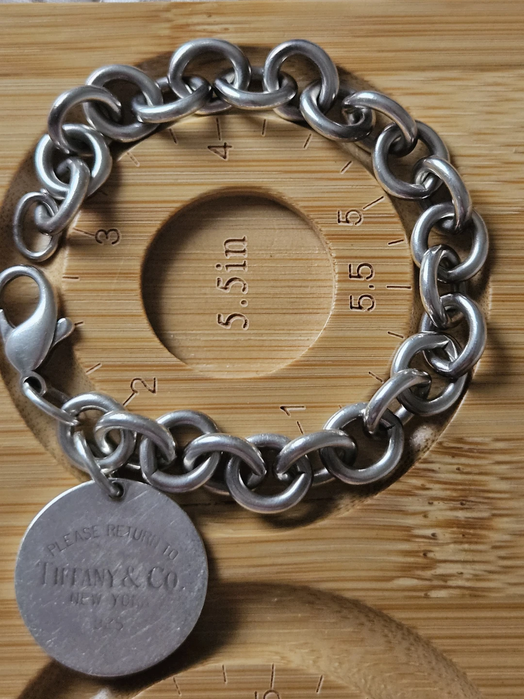 Tiffany & Co. Sterling Silver Chain Bracelet