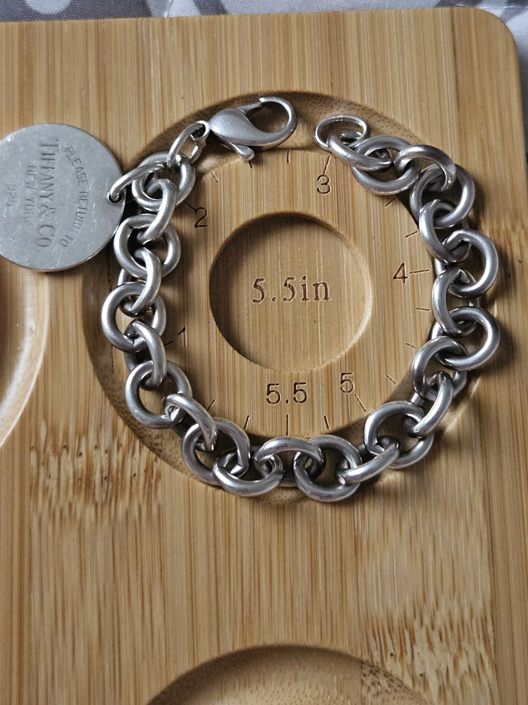 Tiffany & Co. Sterling Silver Chain Bracelet - photo 2