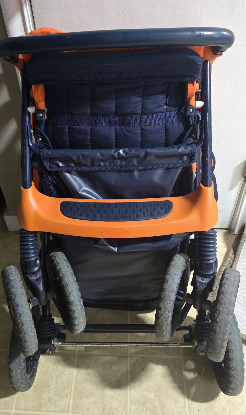 Chicco Stroller - Orange and Navy - photo 5