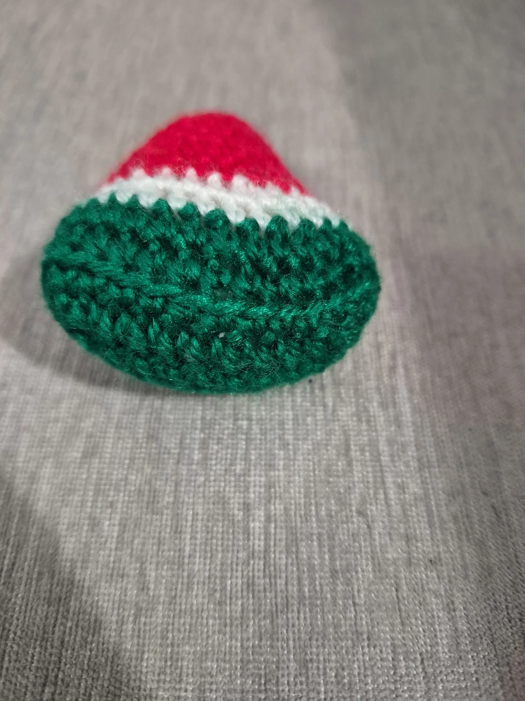 Crocheted Watermelon Slice Toy - photo 3