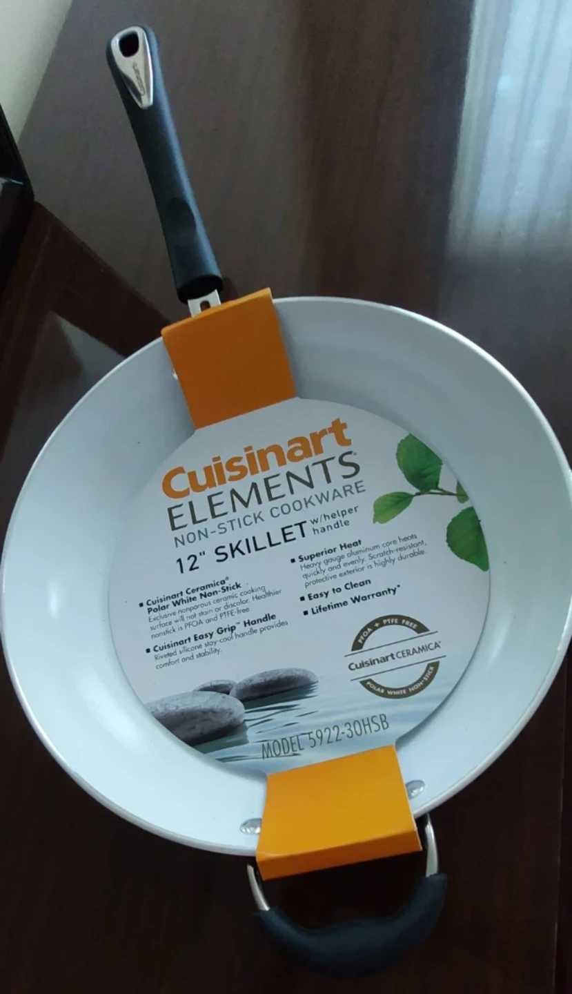 Cuisinart Elements 12" Non-Stick Skillet with Helper Handle - photo 5