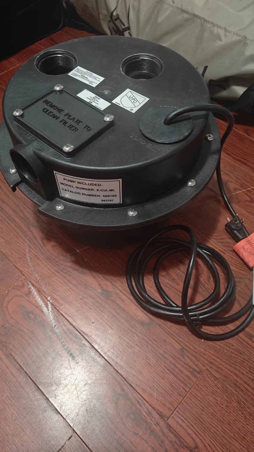 Little Giant Drainosaur 1/3 CV Sump Pump System - photo 3