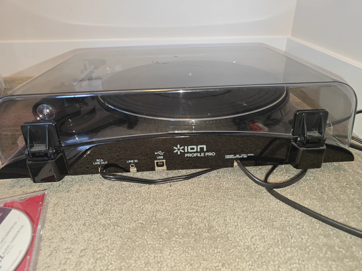ION Profile Pro USB Turntable & Vinyl Converter Complete in Box - photo 5
