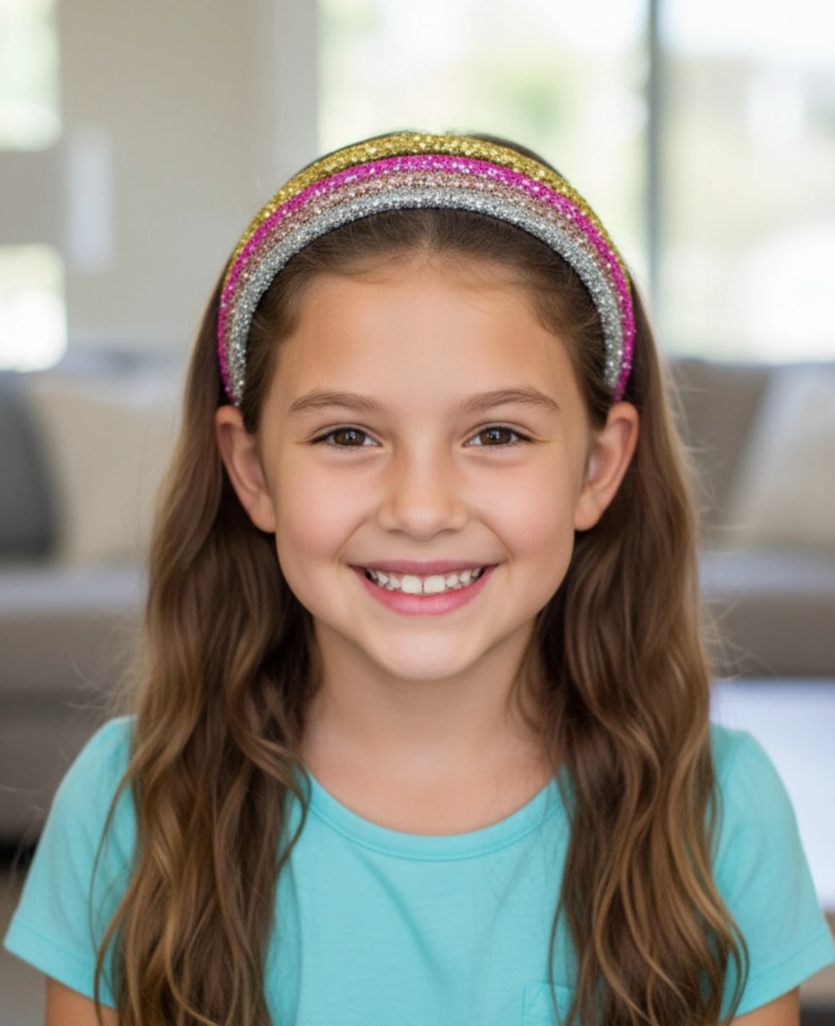Glitter Headbands - Price is for One headband -Multiple Colours
