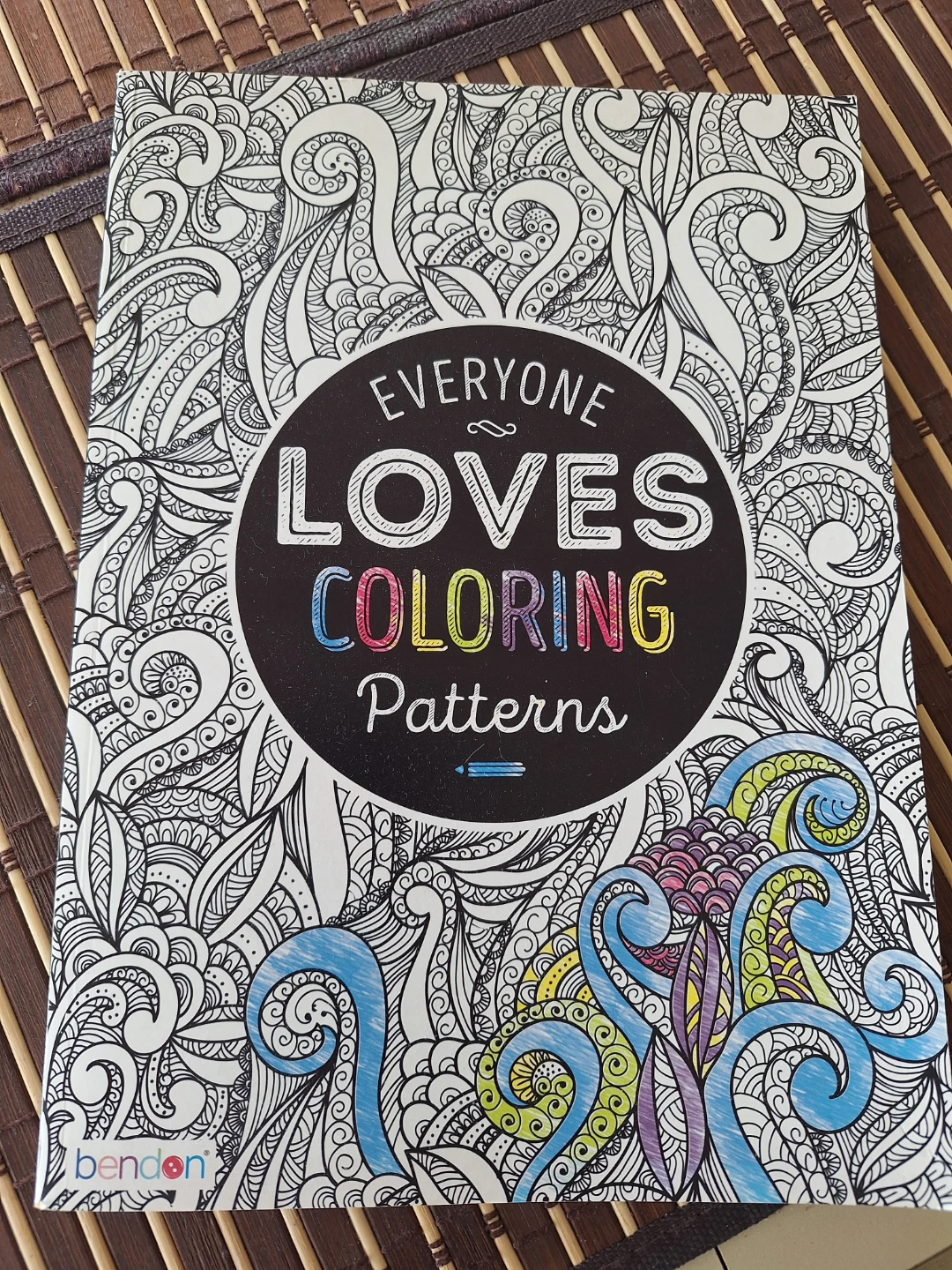 Everyone Loves Coloring: Patterns Adult Coloring Book