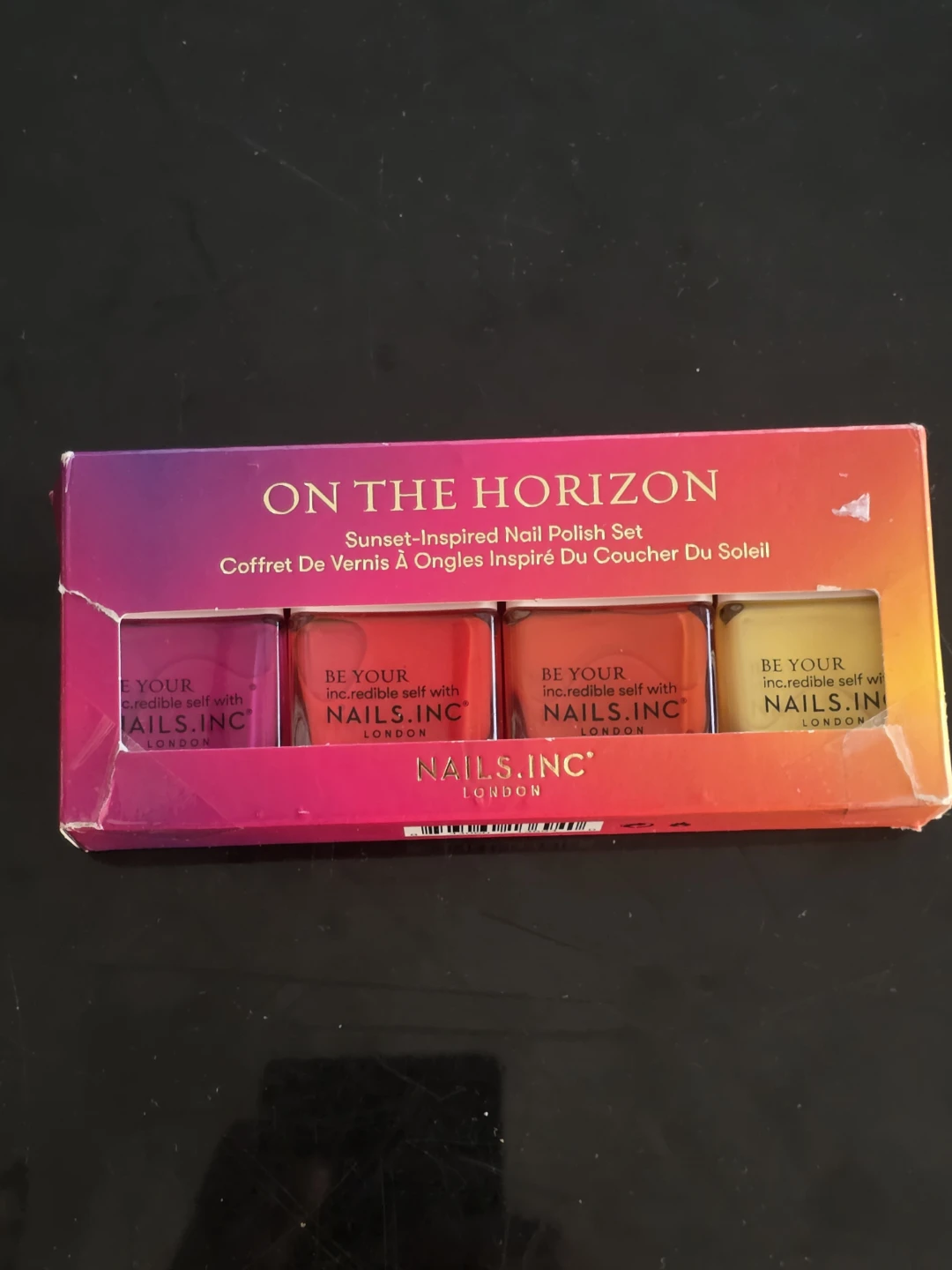 Nails Inc. On the Horizon Sunset-Inspired Nail Polish Set