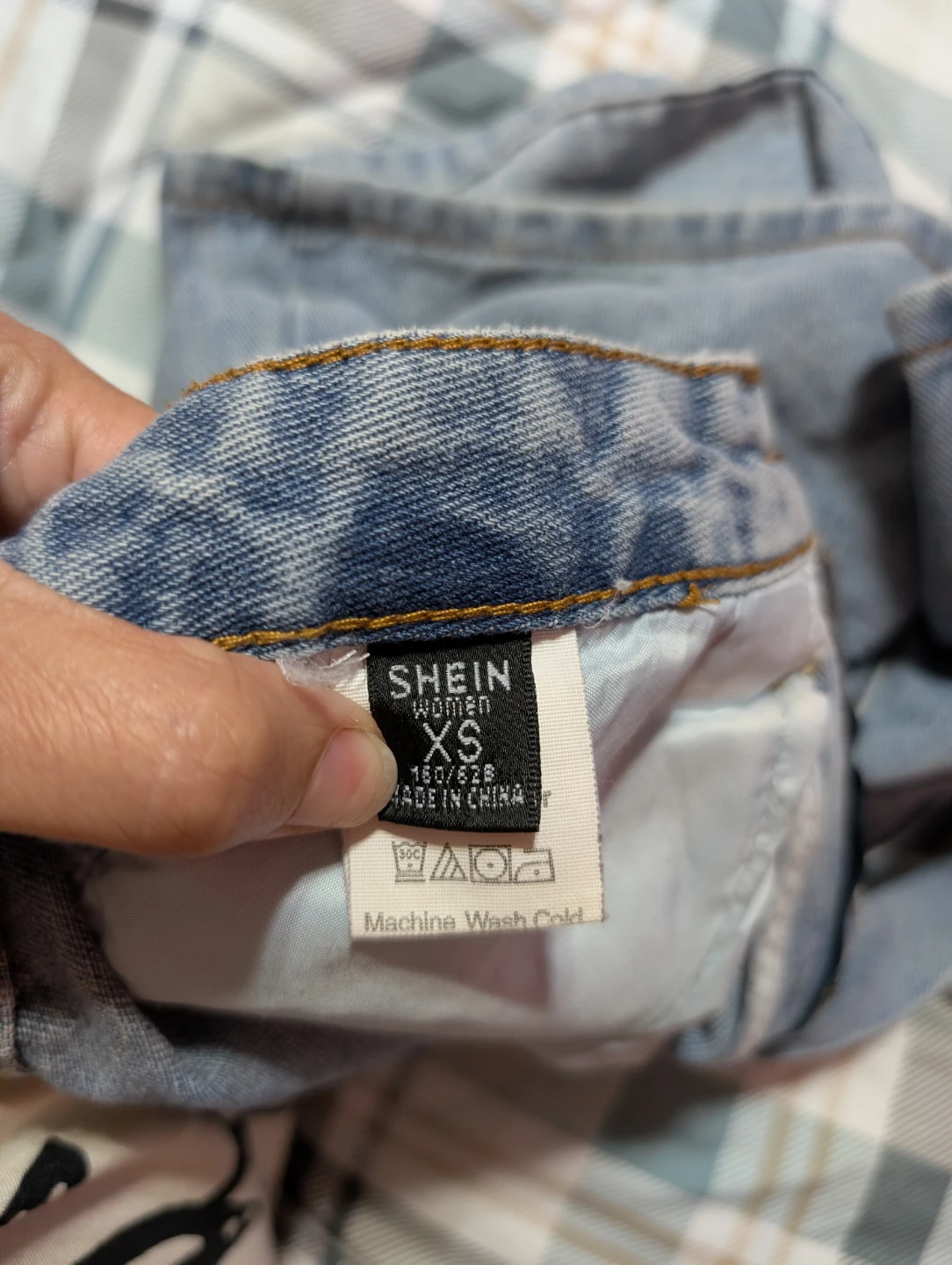 SHEIN Women's Denim Shorts - Light Wash XS - photo 3