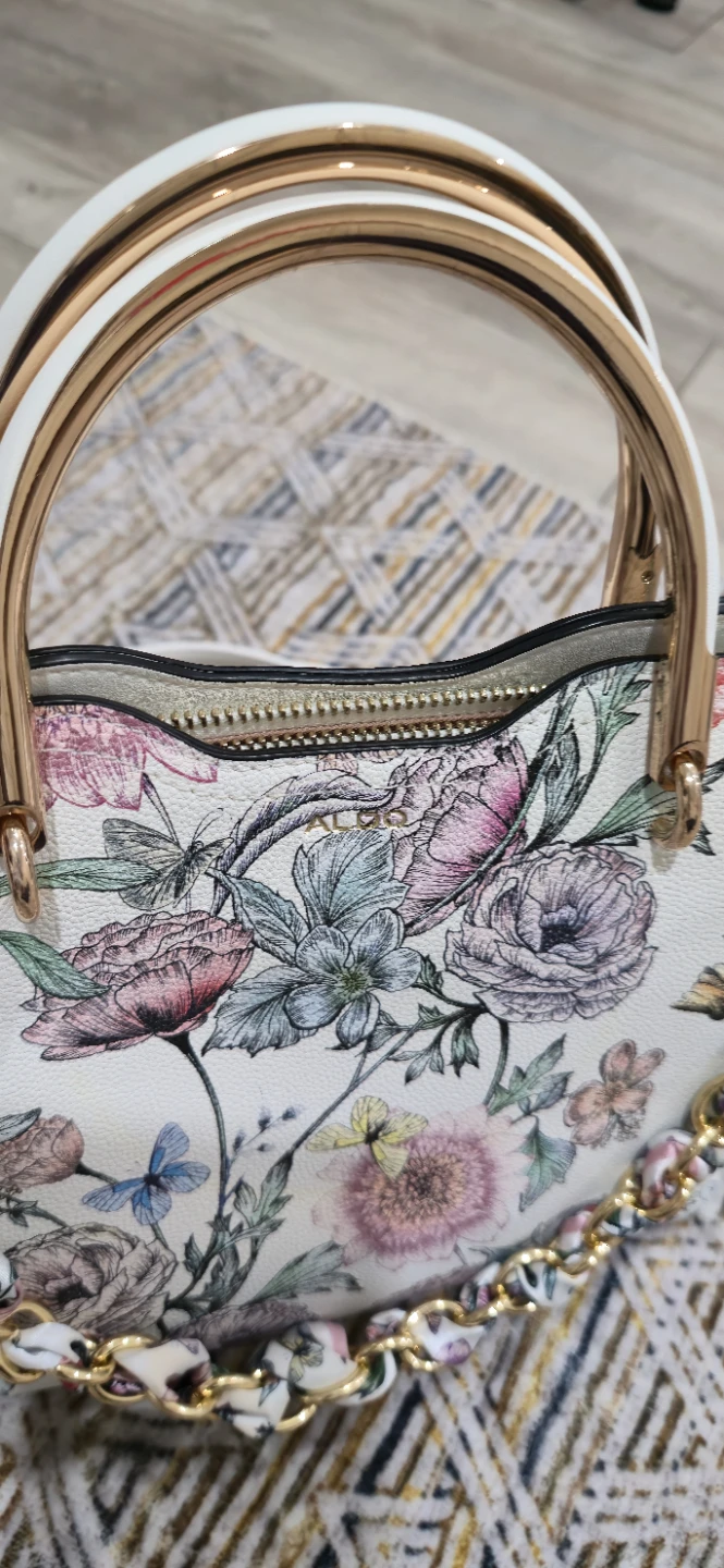 ALDO Floral Print Top Handle Bag - photo 4