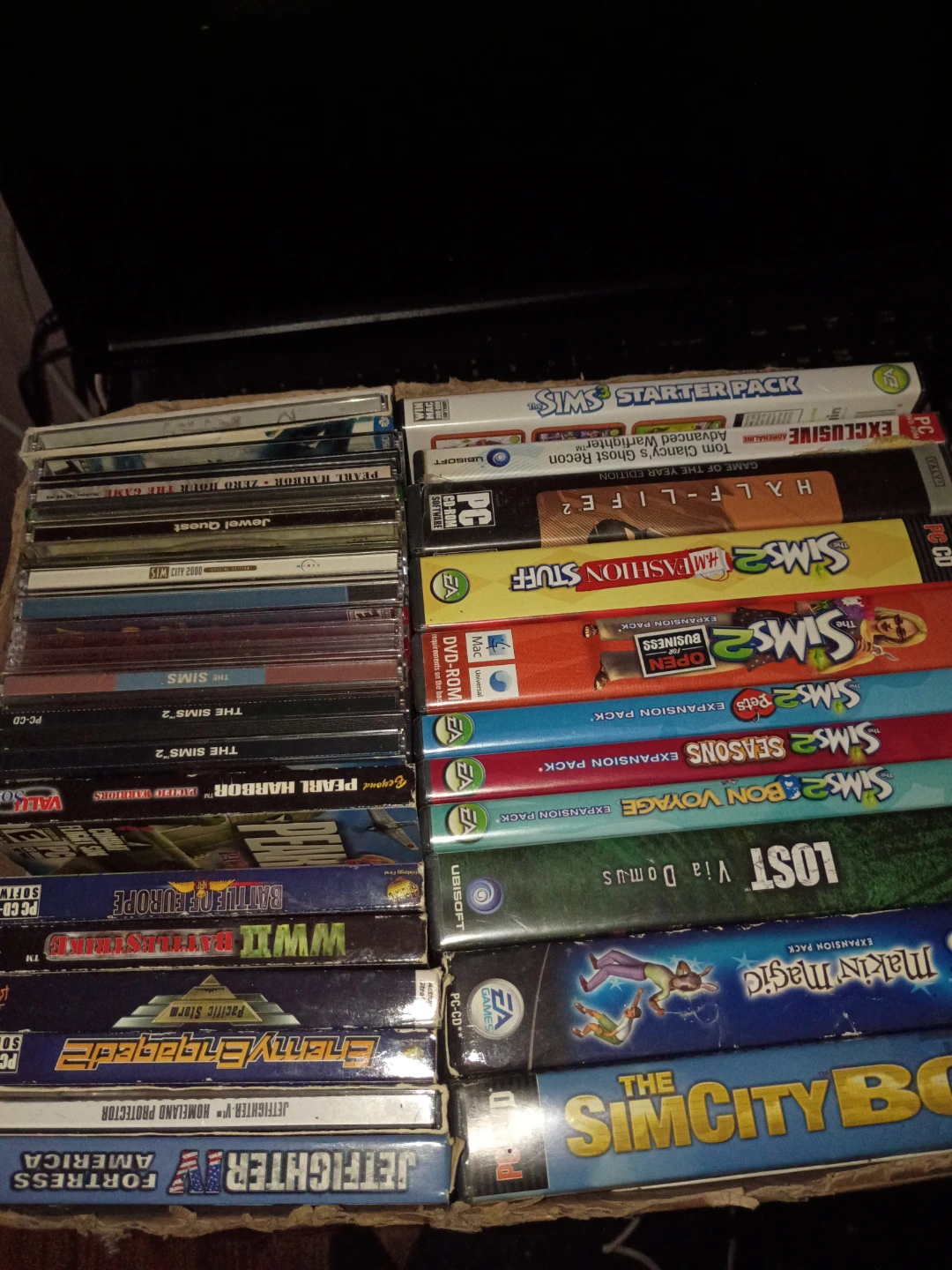 Lots of PC Disc Games (Will include USB DVD Drive!)