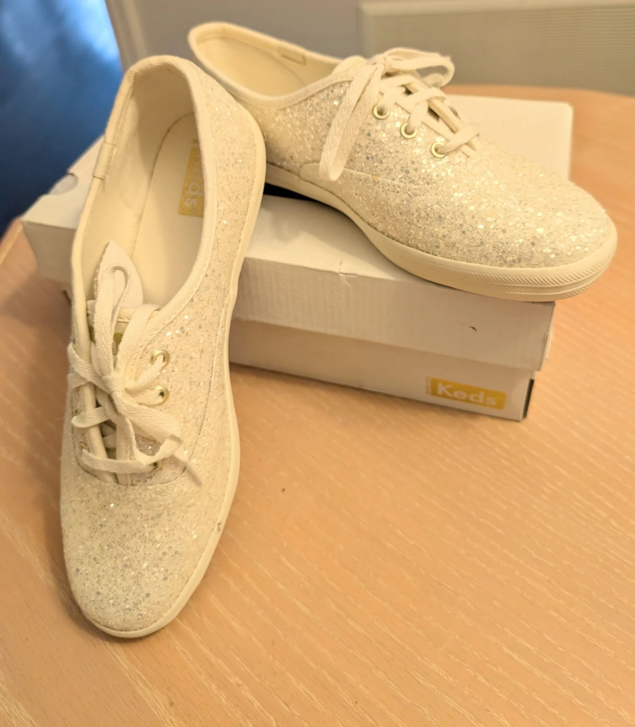 Keds Glittery Sneakers size 7