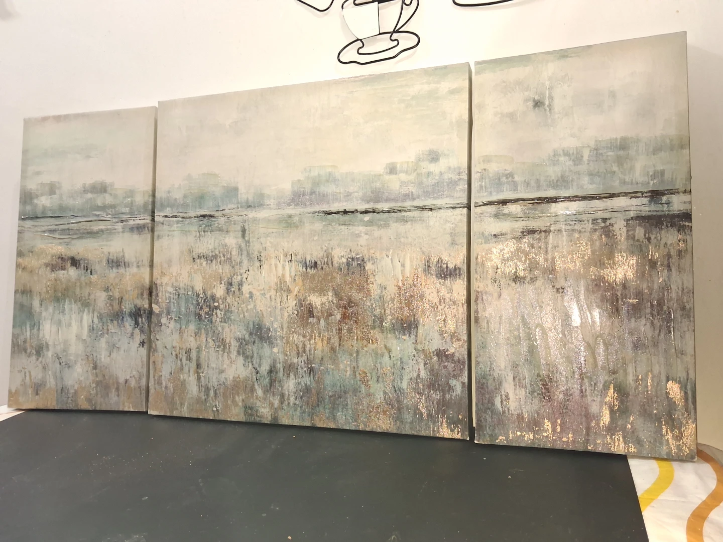 Abstract Landscape Triptych Wall Art
