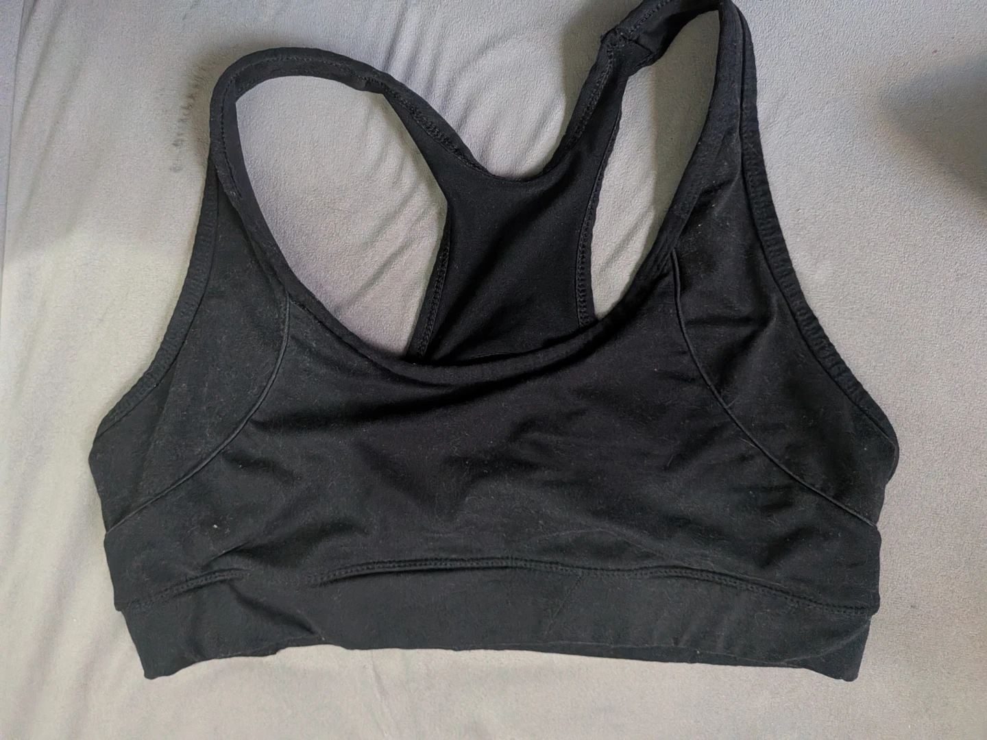 Black Bally's  Sports Bra