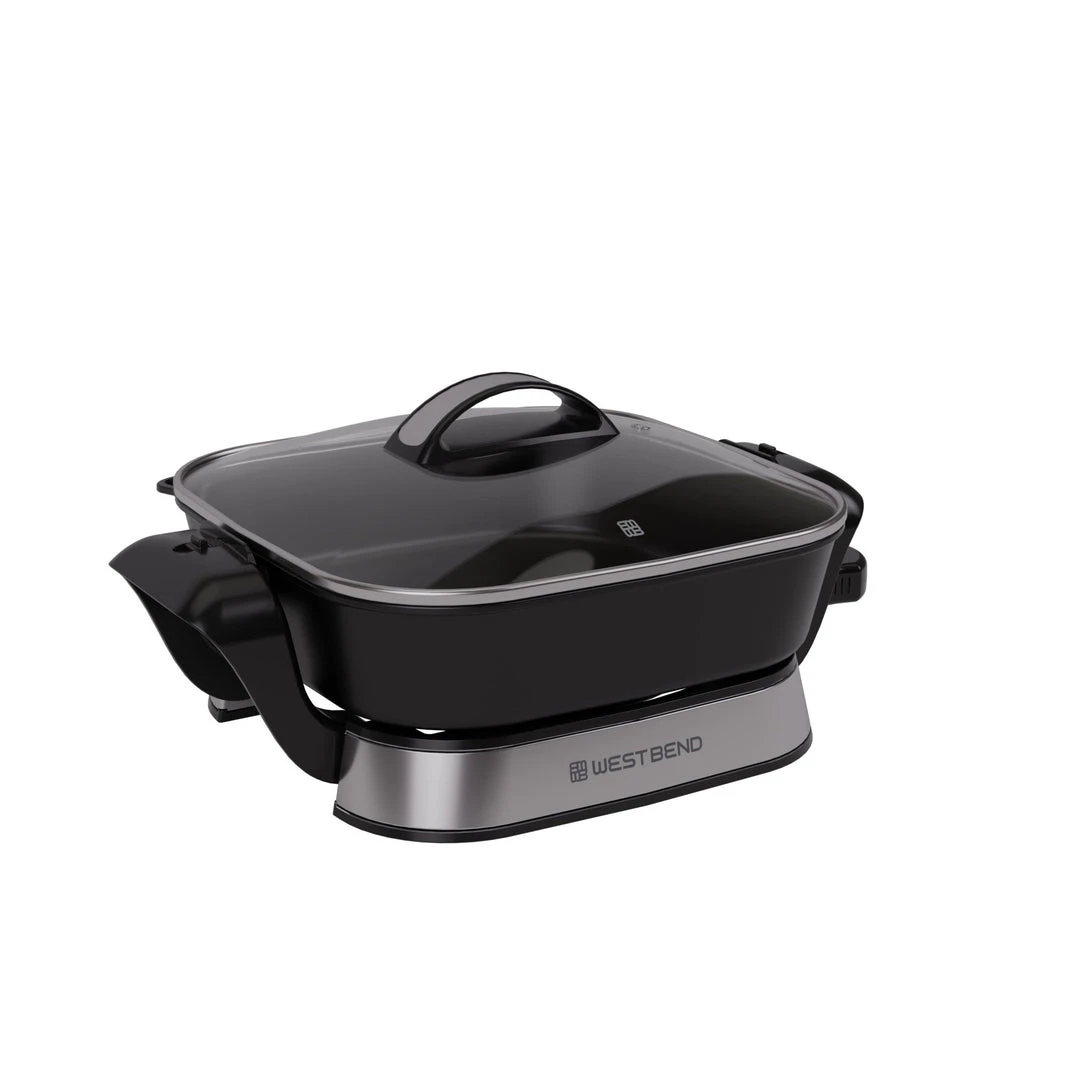Electric Skillet with Glass Lid 🍳 👨‍🍳👩‍🍳