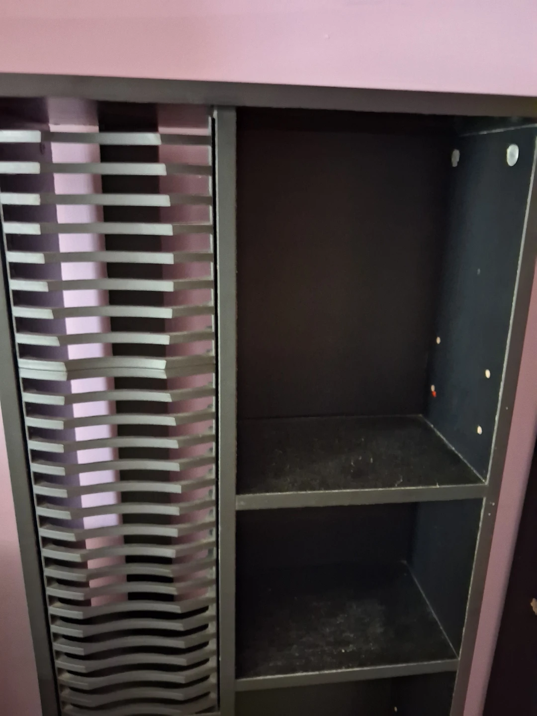 Dark Brown Media Storage Tower - photo 2