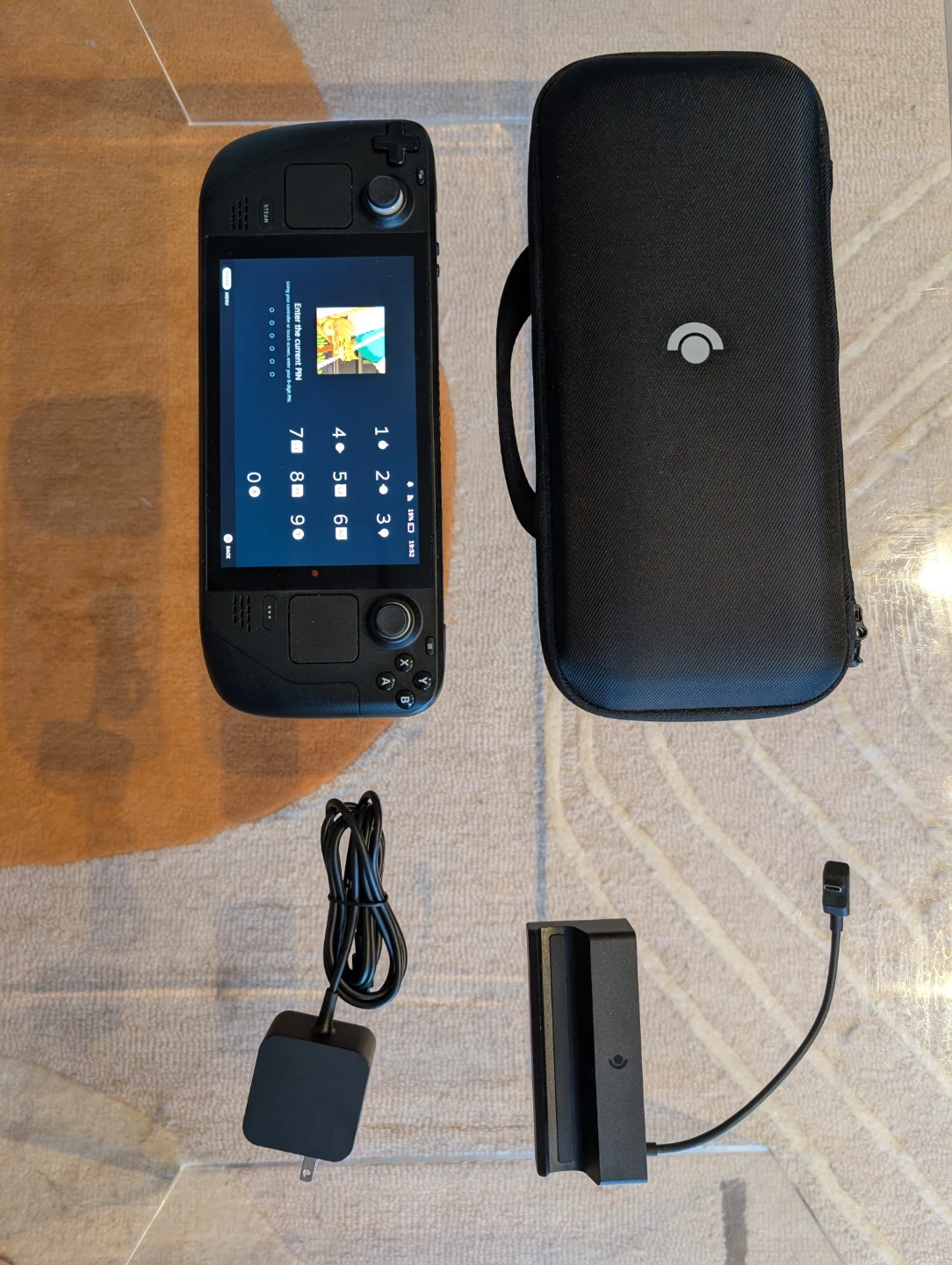 Steam Deck LCD 256GB + Dock + Carrying Case